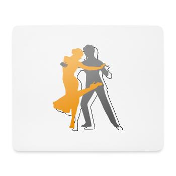 Queer Tango Argentino - Mousepad (Querformat) - Weiß - Vorne