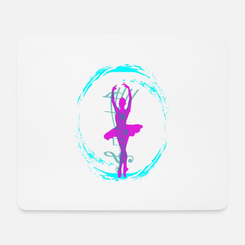 Ballet dancer - Mouse Pad (horizontal) - white