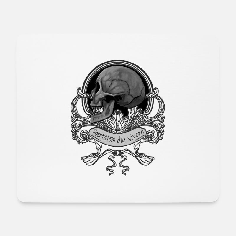 Long live freedom - Mouse Pad (horizontal) - white