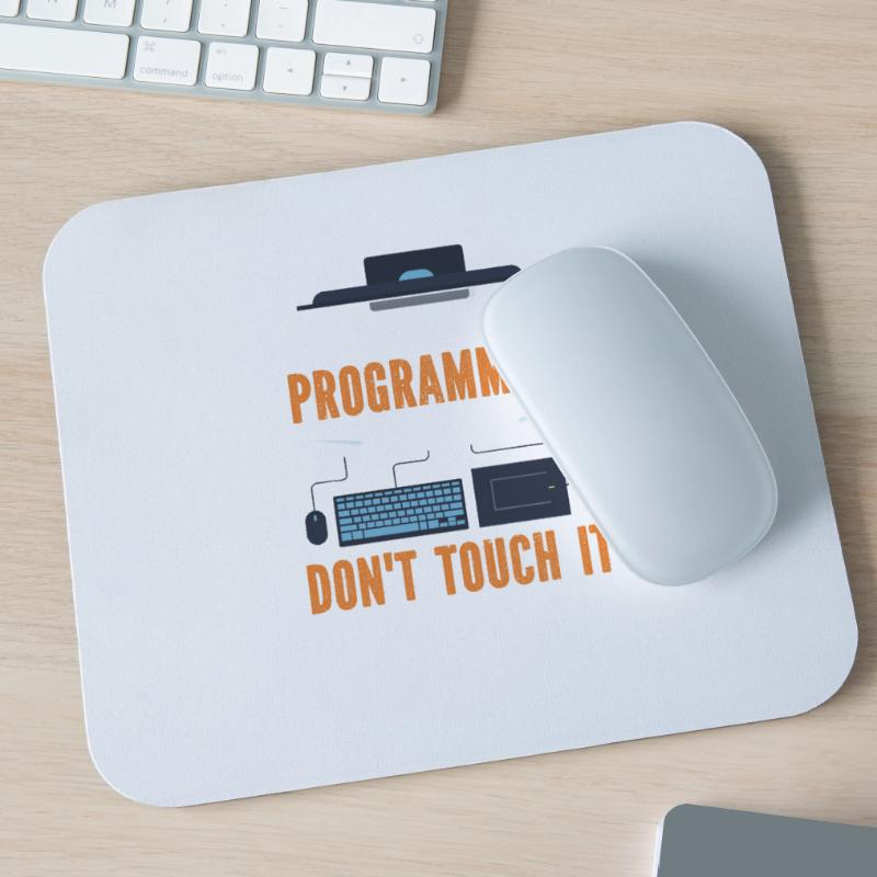 Programmierer Programmierung Code Computer Mousepad (Querformat)