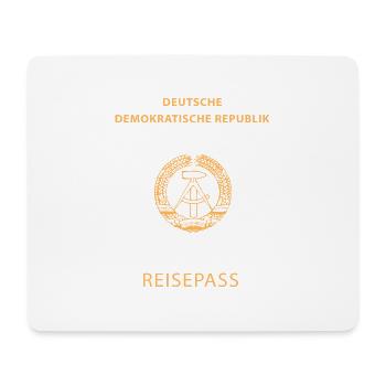 DDR Nostalgie Ostalgie Ossi Geschenk - Mousepad (Querformat) - Weiß - Vorne