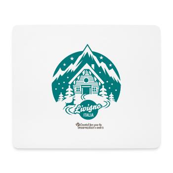 Livigno - Mouse Pad (horizontal) - white - Front