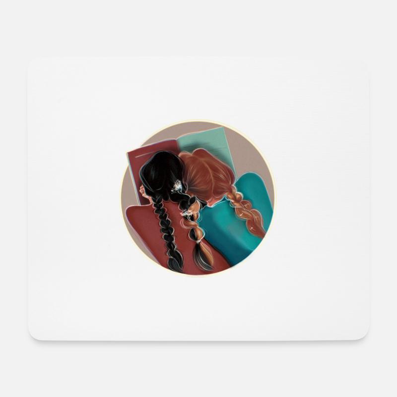 Beste Schwestern aller Zeiten! - Mousepad (Querformat) - Weiß