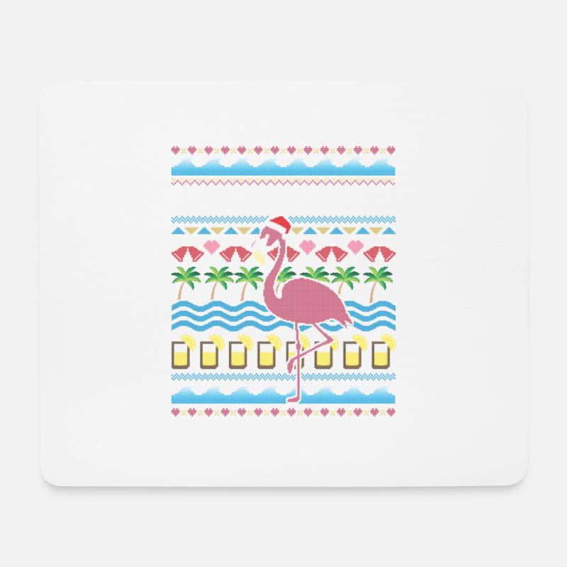 Feliz Navidad Hässliche Weihnachten - Mousepad (Querformat) - Weiß