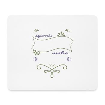 Désarmement colombe de la paix famille drôle citation années 60 - Tapis de souris (format paysage) - blanc - Devant