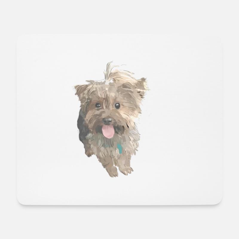 York Dog - Mouse Pad (horizontal) - white