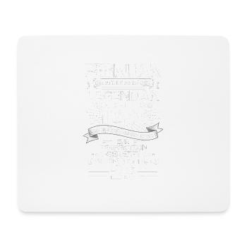 25. Geburtstag März Jahrgang 1998 Geschenkidee - Mousepad (Querformat) - Weiß - Vorne