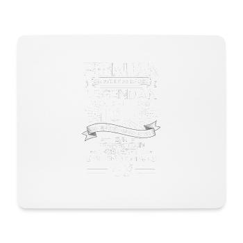 47. Geburtstag März Jahrgang 1976 Geschenkidee - Mousepad (Querformat) - Weiß - Vorne
