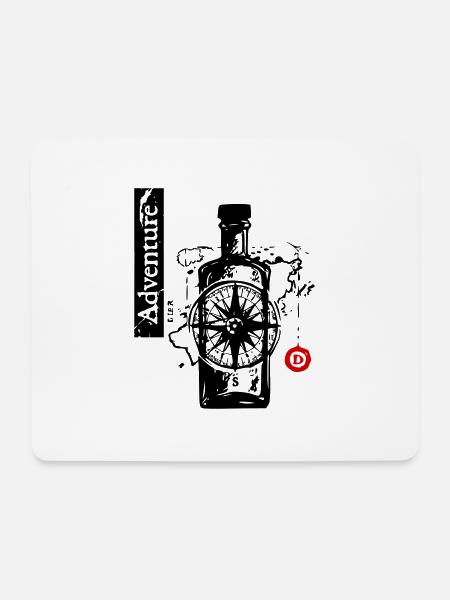 Adventure Trip - Mouse Pad (horizontal) - white