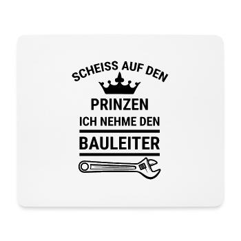 Handwerker Handyman Handwerk Werkzeug Baustelle - Mousepad (Querformat) - Weiß - Vorne