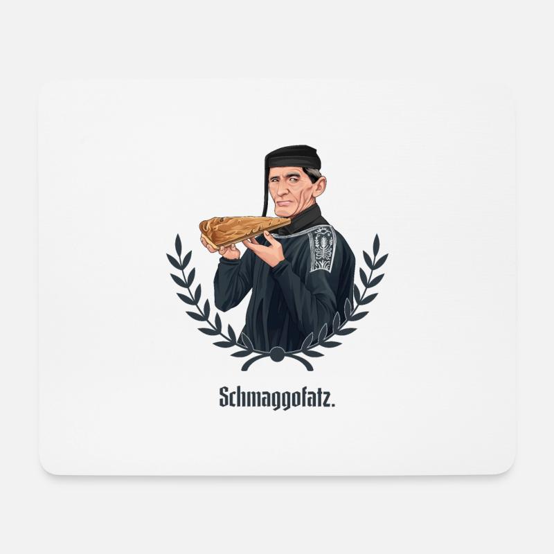 Rieser Grantler // Illustration - Mousepad (Querformat) - Weiß