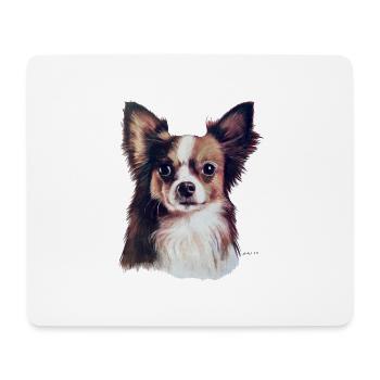 Chihuahua - Mousepad (Querformat) - Weiß - Vorne