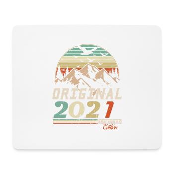 2021 Vintage Retro Geburtstag Vintage Geschenk - Mousepad (Querformat) - Weiß - Vorne