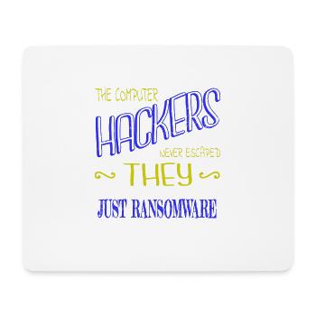 blagues crypter déclaration bday glitch - Tapis de souris (format paysage) - blanc - Devant
