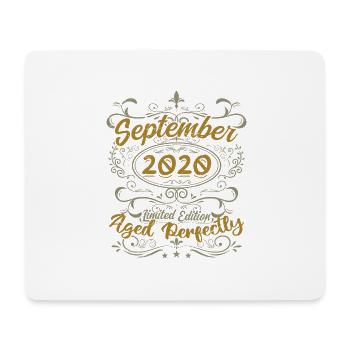 Legenden September 2020 | Geschenk September 2020 - Mousepad (Querformat) - Weiß - Vorne