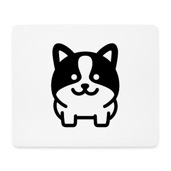 Dog - Mouse Pad (horizontal) - white - Front