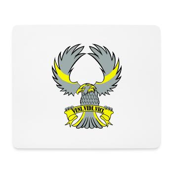 Adler Veni vidi vici - Mouse Pad (horizontal) - white - Front