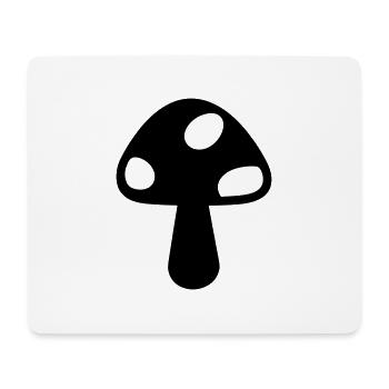 Pilz - Mousepad (Querformat) - Weiß - Vorne