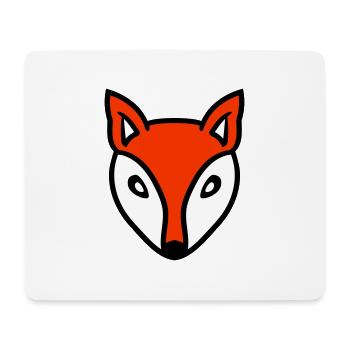Fox, Red Fox, Wild, Animal, Smart, Forest, Face, Head - Mouse Pad (horizontal) - white - Front