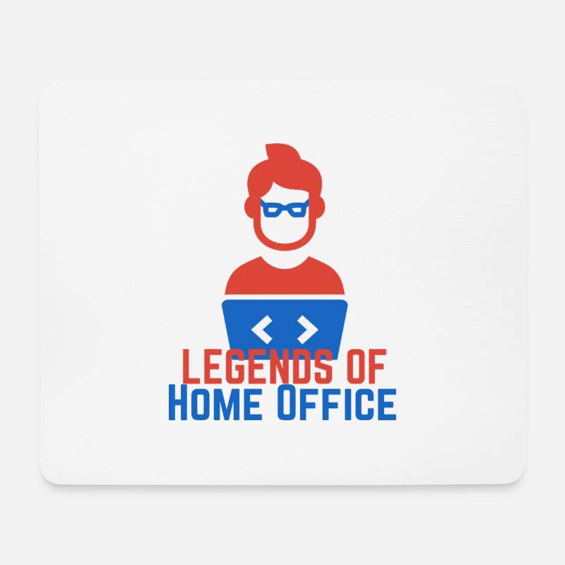 Legends of Desktop Hintergrund 2 - Mousepad (Querformat) - Weiß