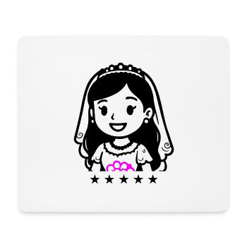 Bride Comic - Mouse Pad (horizontal) - white - Front