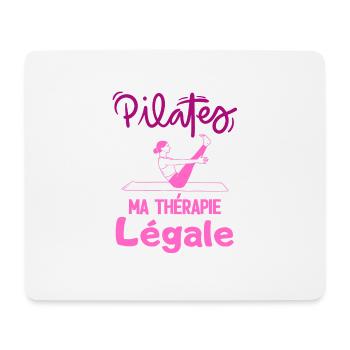 Pilates Ma Thérapie Légale - Tapis de souris (format paysage) - blanc - Devant