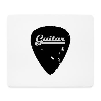 guitar - Mousepad (Querformat) - Weiß - Vorne