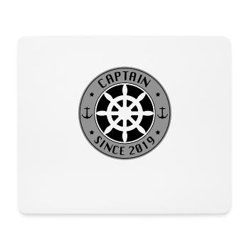 Captain, Captain - Mouse Pad (horizontal) - white - Front