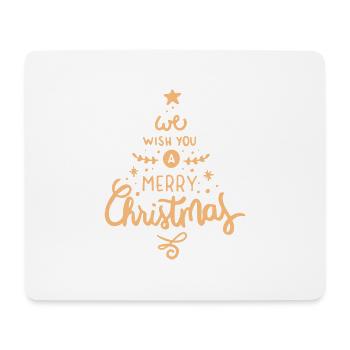 merry Christmas 16 - Mousepad (Querformat) - Weiß - Vorne