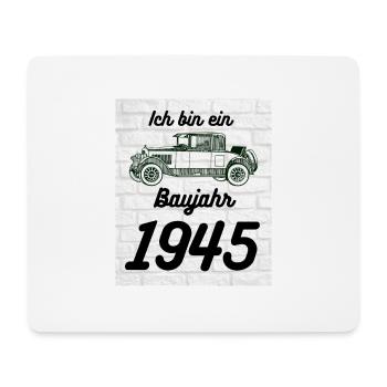 Oldtimer 1945 - Mousepad (Querformat) - Weiß - Vorne