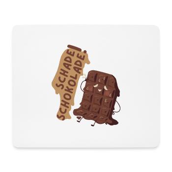 What a pity chocolate! - Mouse Pad (horizontal) - white - Front