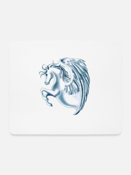 Pegasus (Remade) - Mousepad (Querformat) - Weiß
