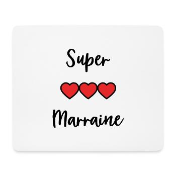 PATIN, SUPER PATIN - Mousepad (Querformat) - Weiß - Vorne