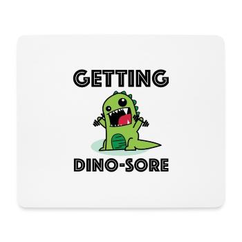 Dinosaur Training | Fitness, Bodybuilding - Mouse Pad (horizontal) - white - Front