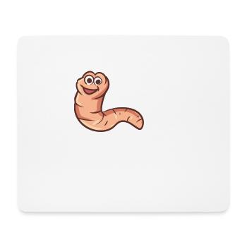 Proud To Say I've Got Worms - Mousepad (Querformat) - Weiß - Vorne