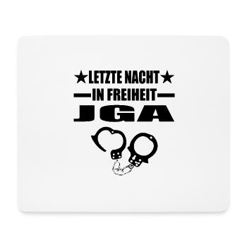 Junggesellenabschied - Mousepad (Querformat) - Weiß - Vorne