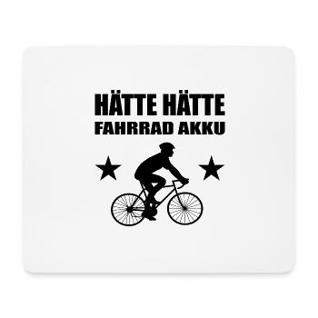 Hätte Hätte - Mousepad (Querformat) - Weiß - Vorne