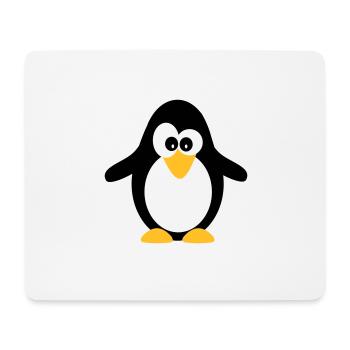 Pingouin - Tapis de souris (format paysage) - blanc - Devant