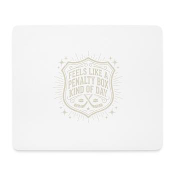 Humour Hockey sur Glace Vintage | Cadeau Sport - Mouse Pad (horizontal) - white - Front