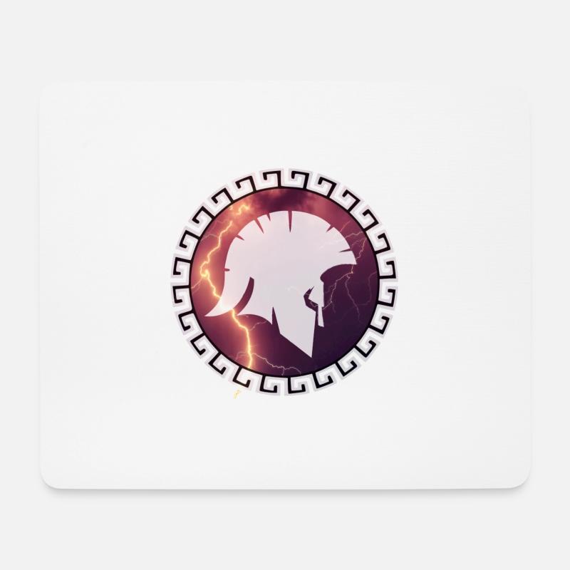 TROJA - Mousepad (Querformat) - Weiß