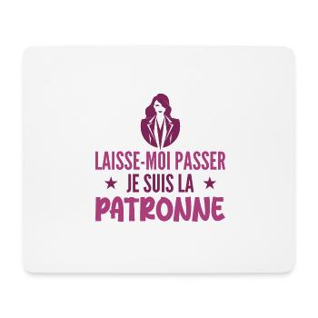 Lass mich passieren, ich bin der - Mousepad (Querformat) - Weiß - Vorne