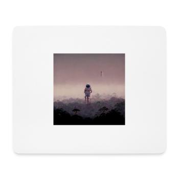 Lonely Voyager 078 - Mousepad (Querformat) - Weiß - Vorne