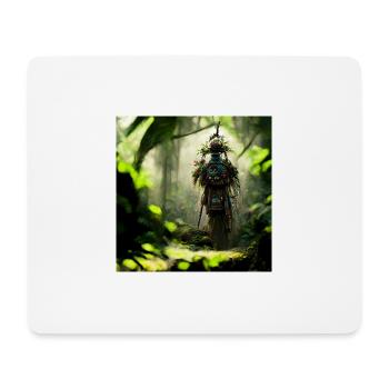 Shames in the jungle - Mouse Pad (horizontal) - white - Front