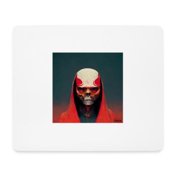 the red demon - Tapis de souris (format paysage) - blanc - Devant