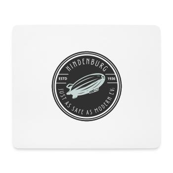 Hindenburg - Mousepad (Querformat) - Weiß - Vorne