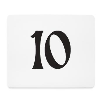 10 - Mouse Pad (horizontal) - white - Front
