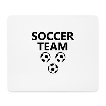 Fußball Soccer - Mouse Pad (horizontal) - white - Front