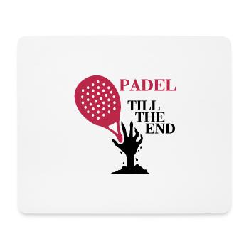 Padeltennis Padel-Legende Paddle Padel - Mousepad (Querformat) - Weiß - Vorne