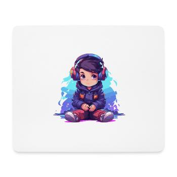 Gaming ist mein Leben - Mousepad (Querformat) - Weiß - Vorne
