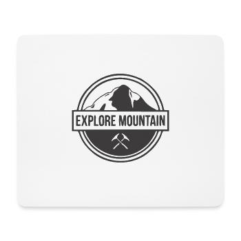 grimper - Tapis de souris (format paysage) - blanc - Devant
